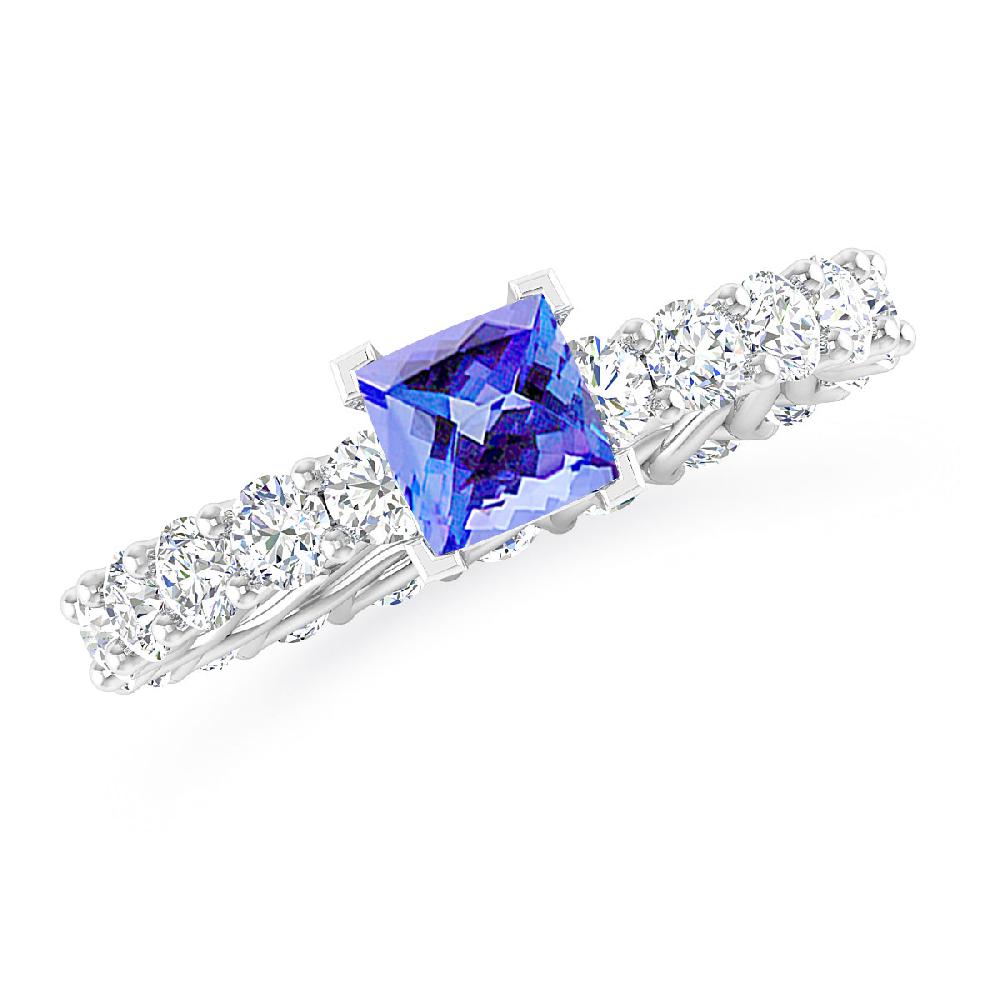 White Gold - Tanzanite