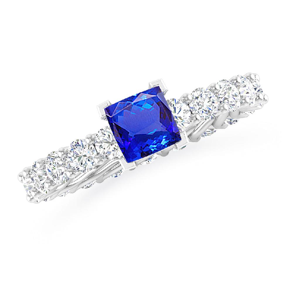 White Gold - Tanzanite