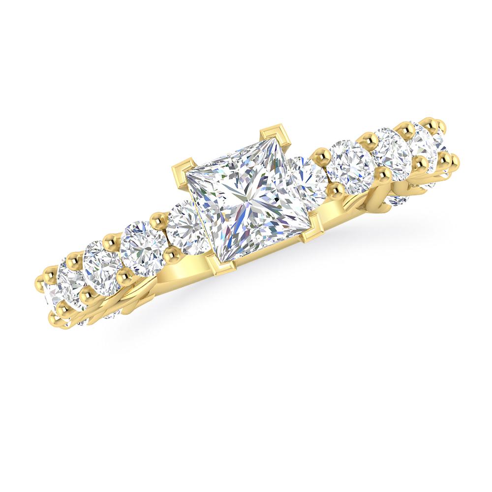 Yellow Gold - Diamond