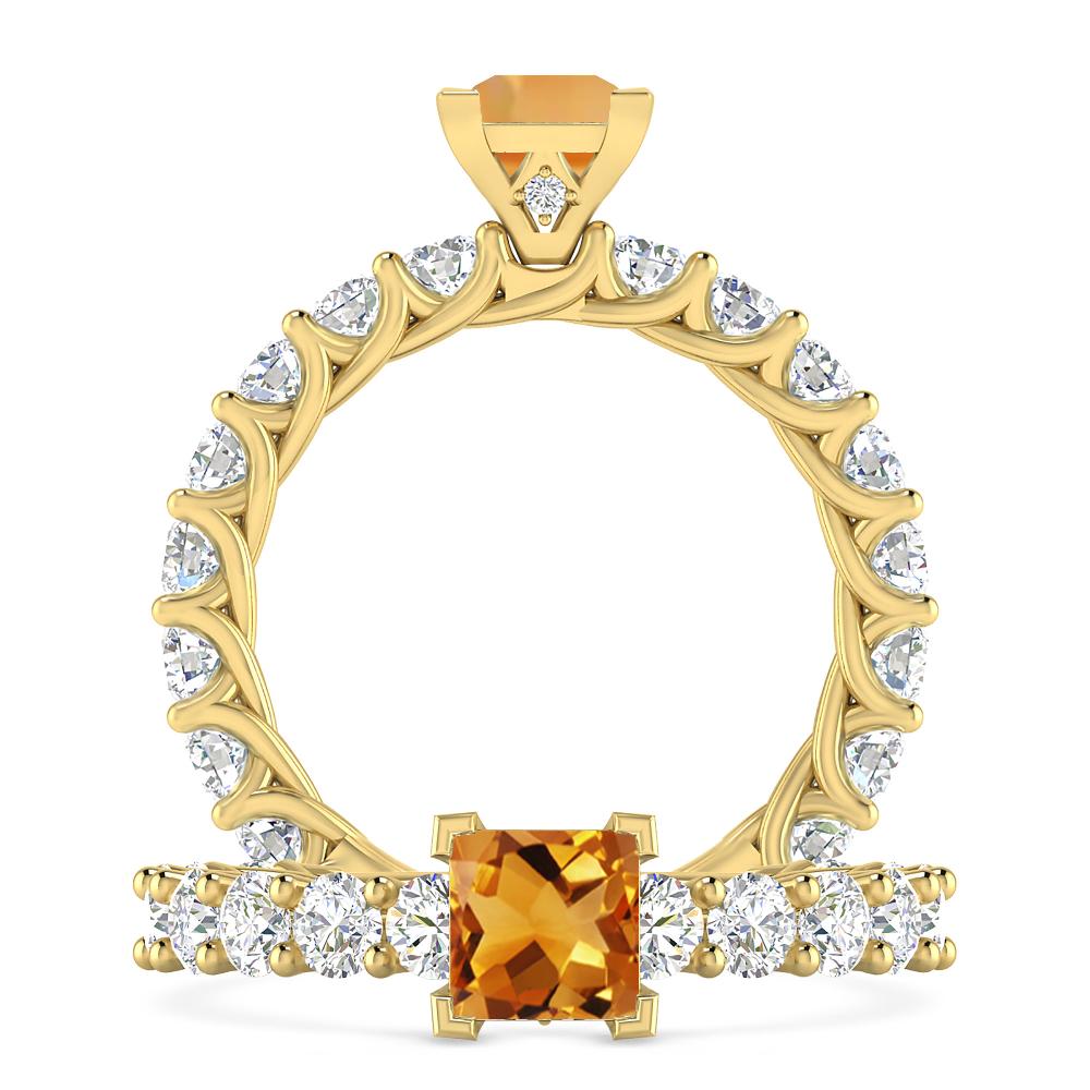 Yellow Gold - Citrine