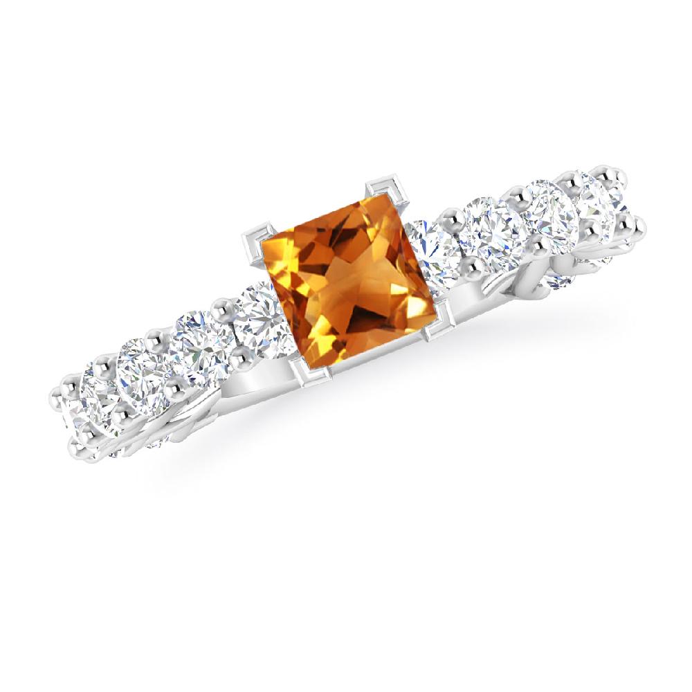 White Gold - Citrine