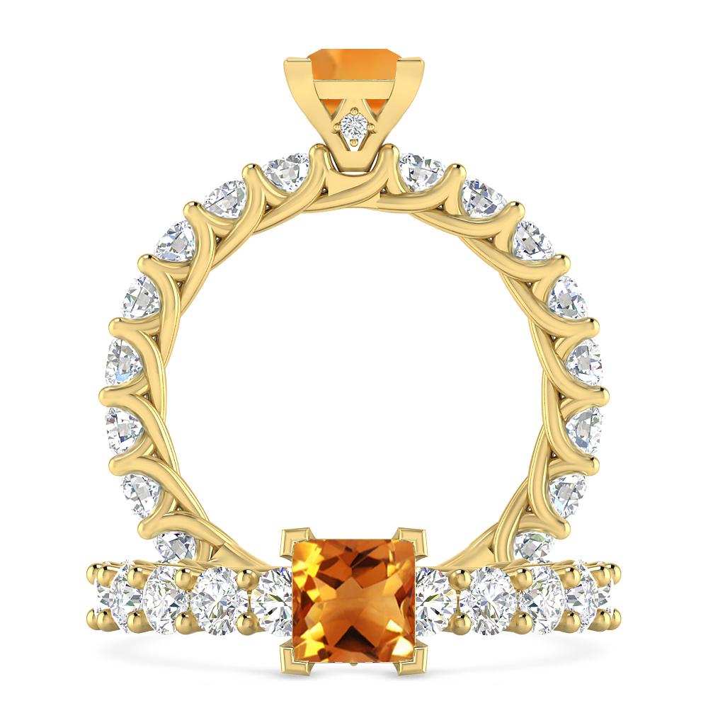 Yellow Gold - Citrine