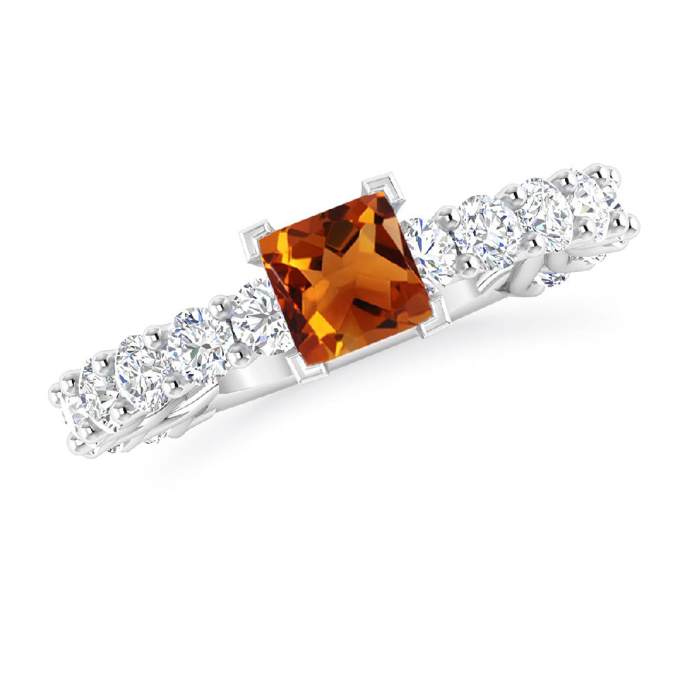 White Gold - Citrine