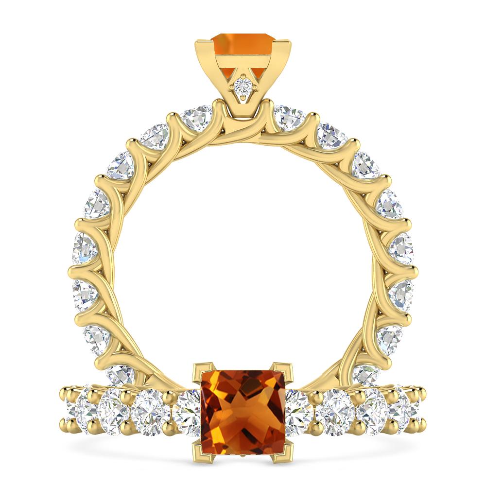 Yellow Gold - Citrine