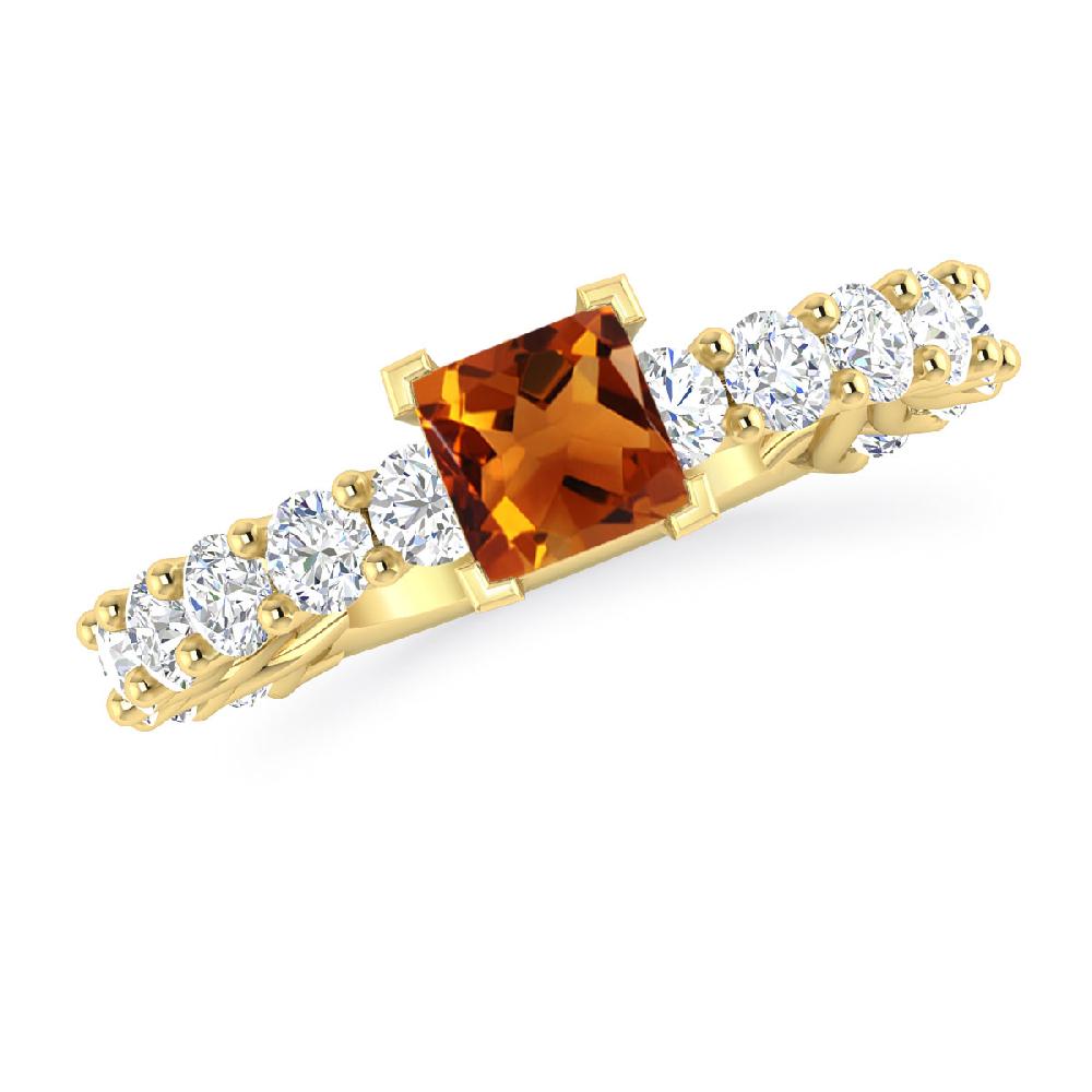 Yellow Gold - Citrine