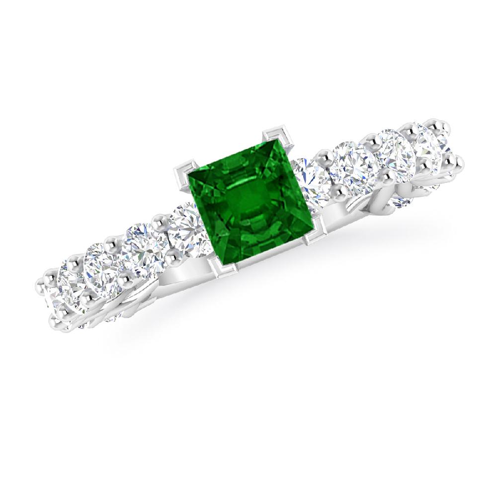 White Gold - Emerald