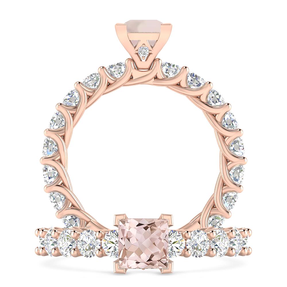 Rose Gold - Morganite