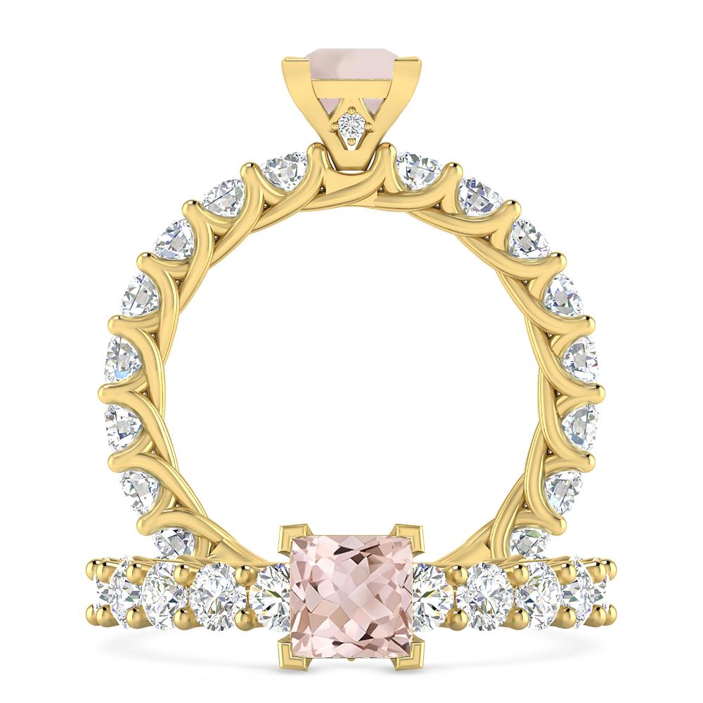 Yellow Gold - Morganite