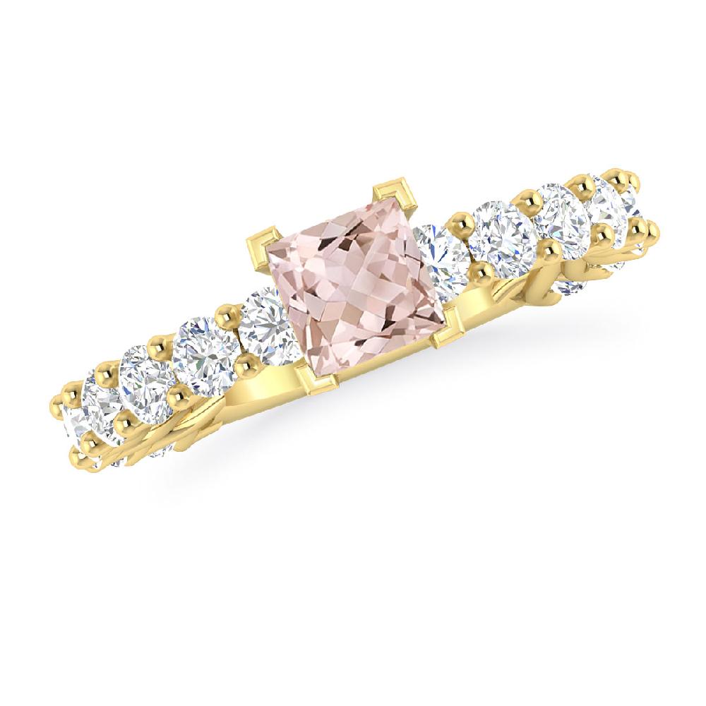 Yellow Gold - Morganite