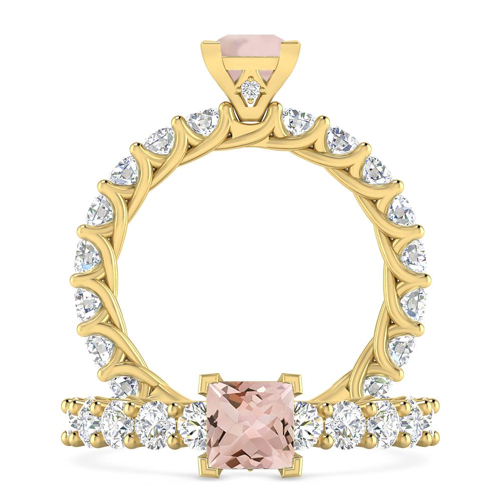 Yellow Gold - Morganite