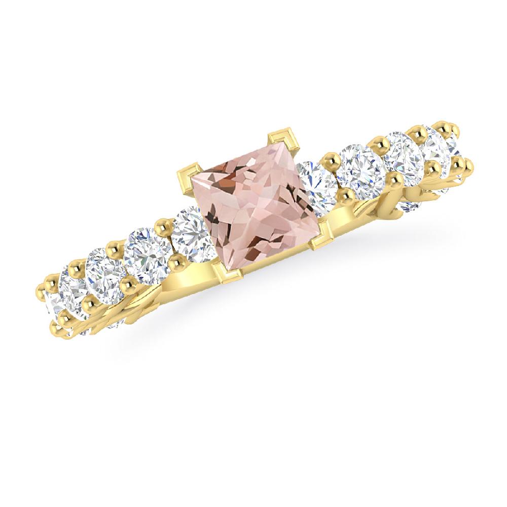 Yellow Gold - Morganite