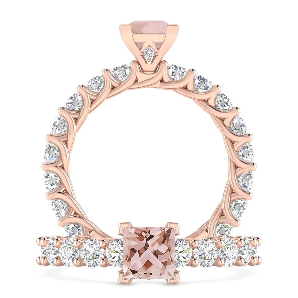 Rose Gold - Morganite