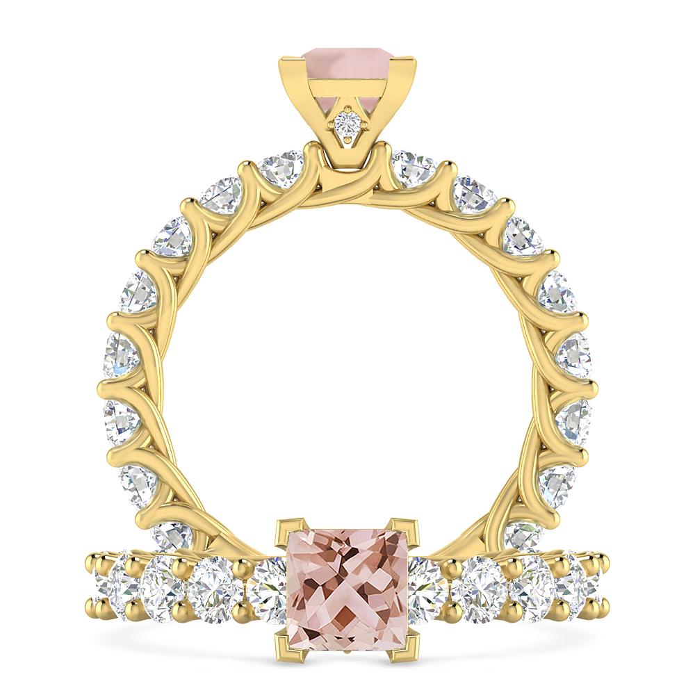 Yellow Gold - Morganite