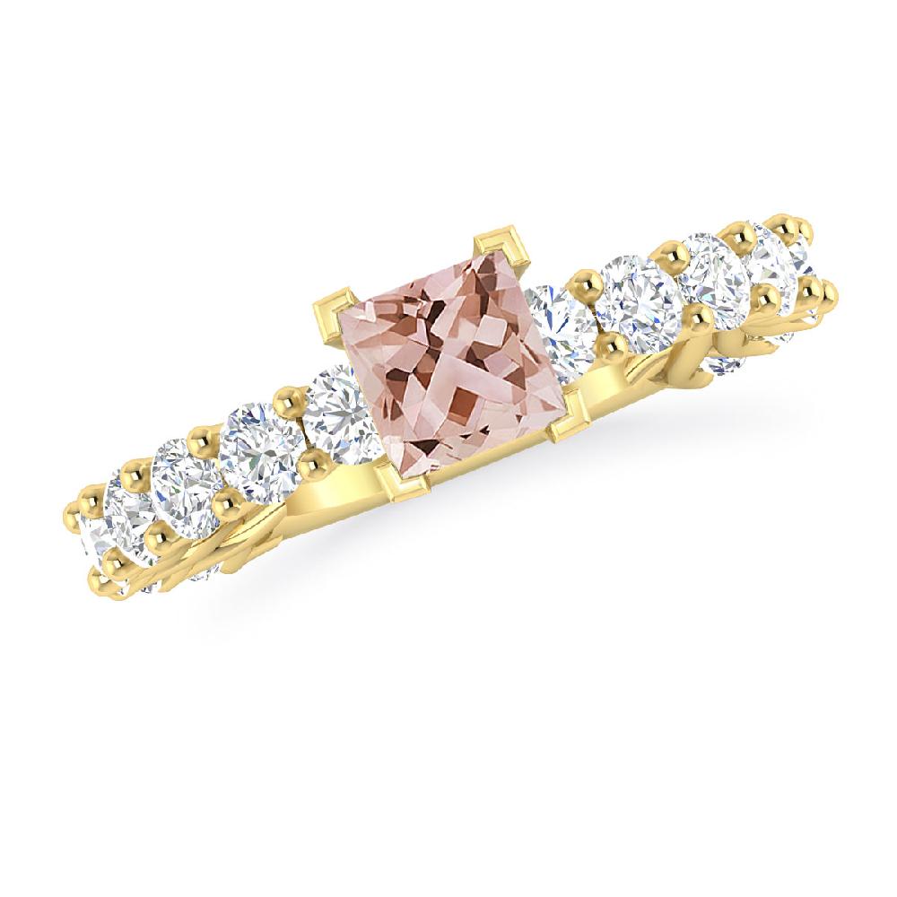 Yellow Gold - Morganite