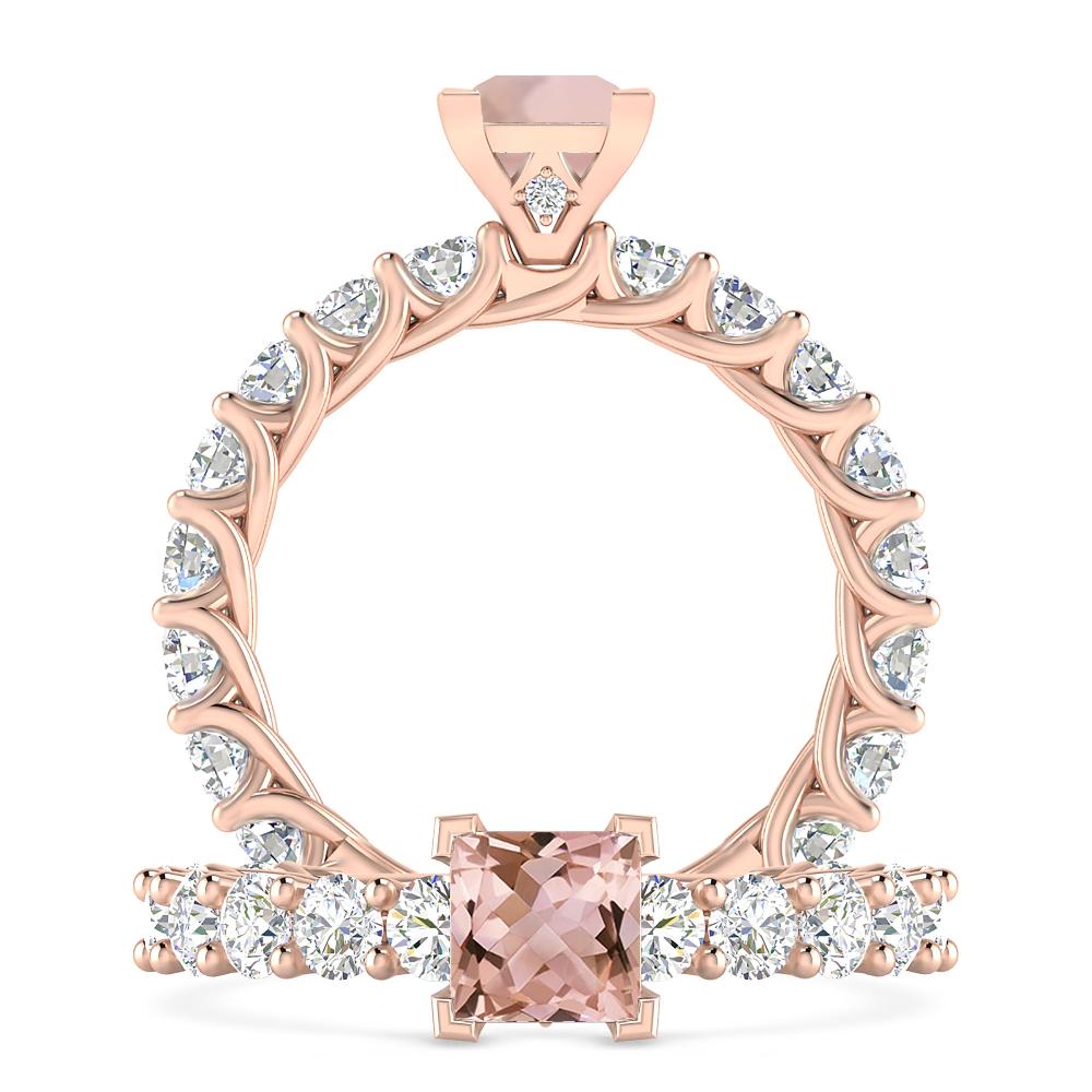 Rose Gold - Morganite