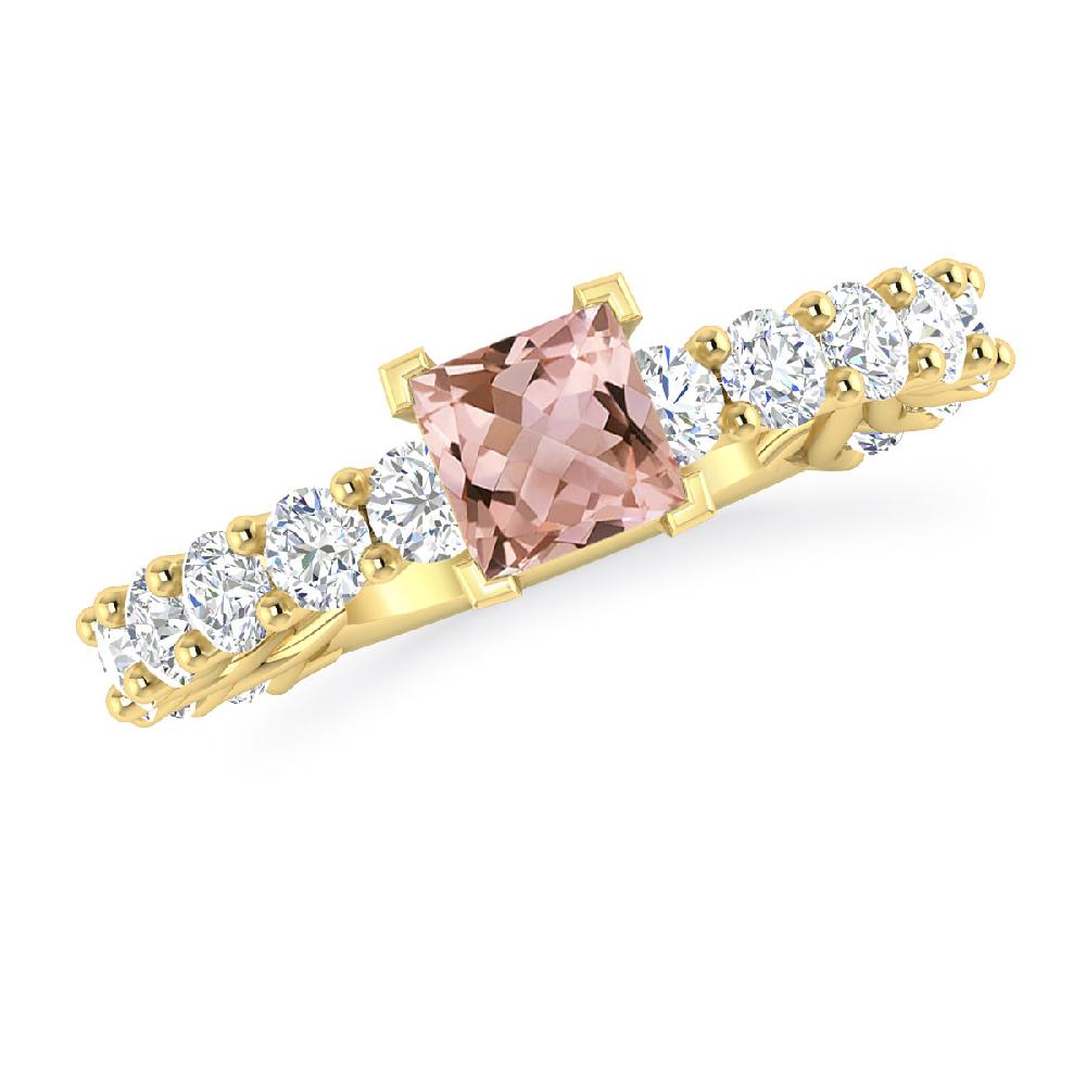 Yellow Gold - Morganite