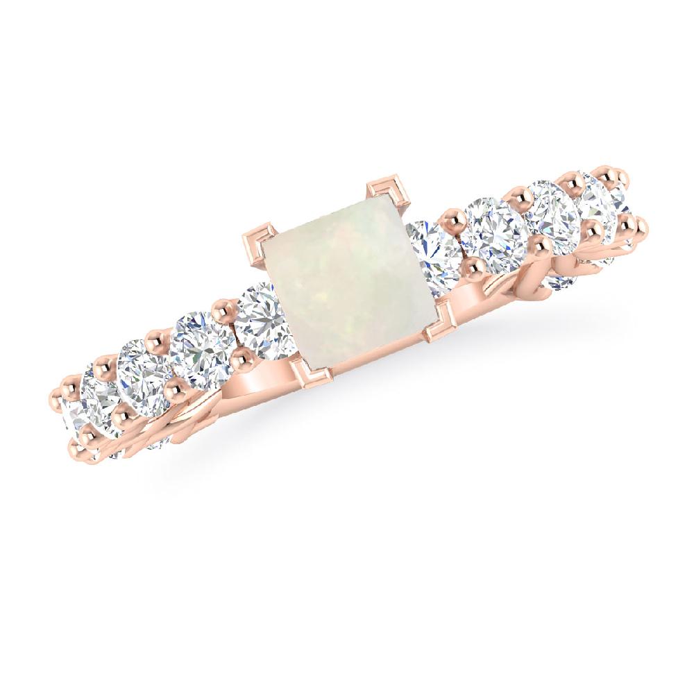 Rose Gold - Opal