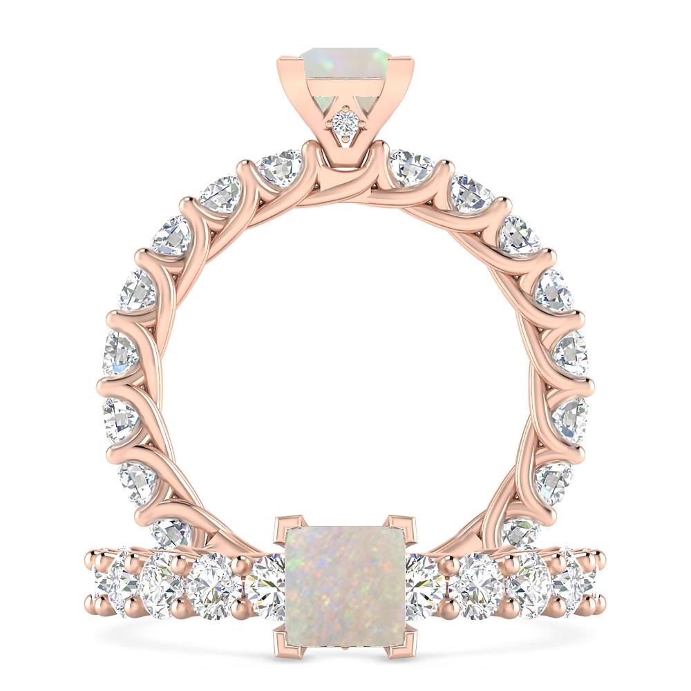 Rose Gold - Opal