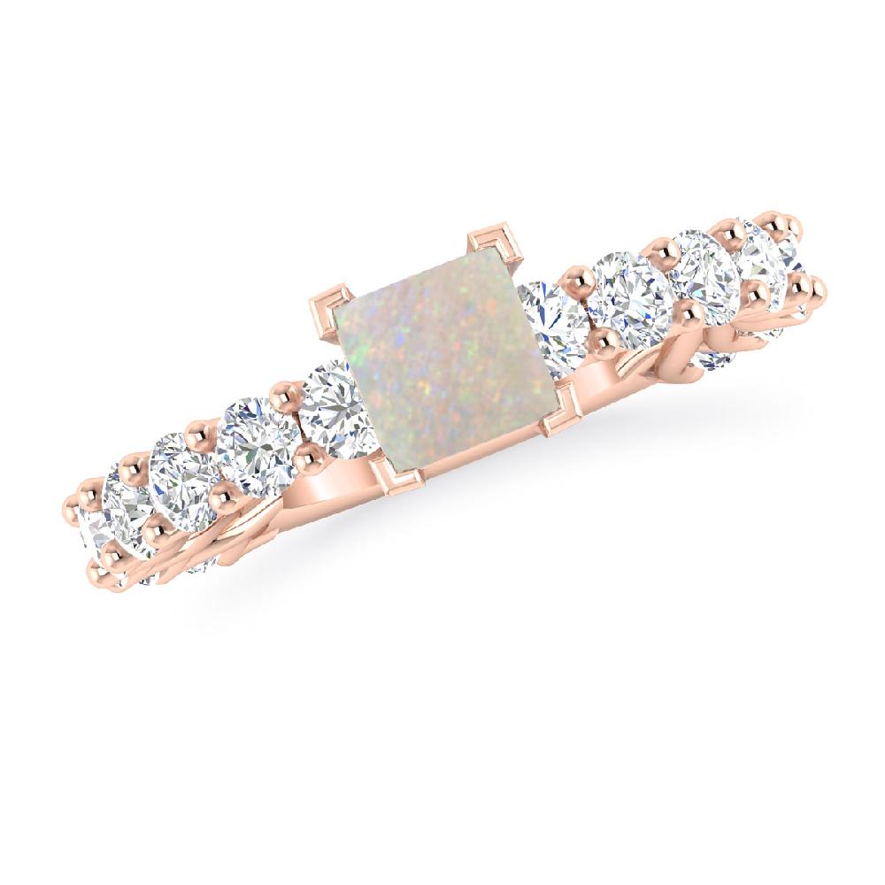 Rose Gold - Opal