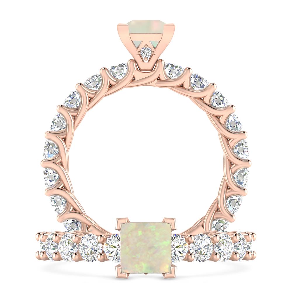 Rose Gold - Opal