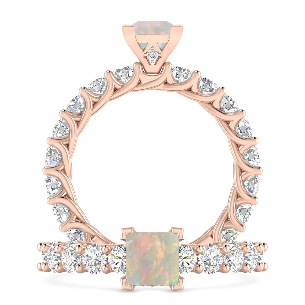 Rose Gold - Opal