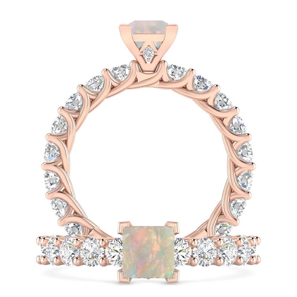 Rose Gold - Opal