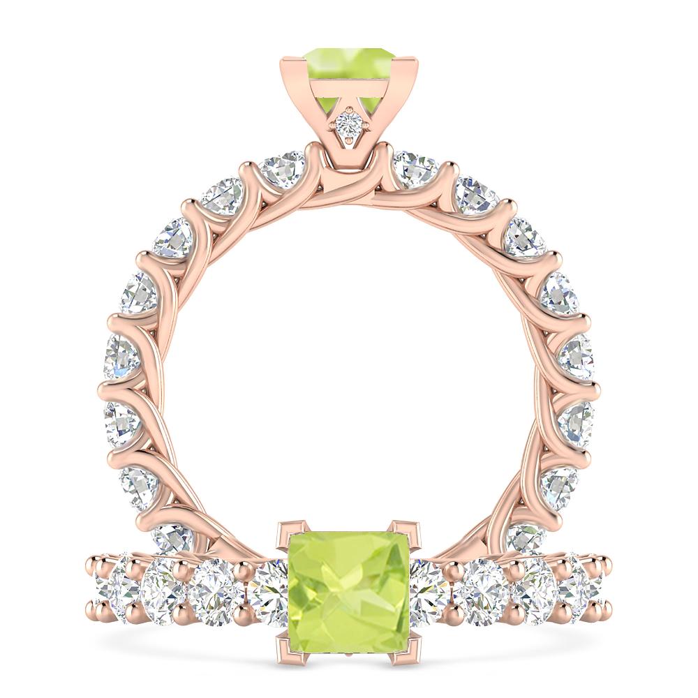 Rose Gold - Peridot