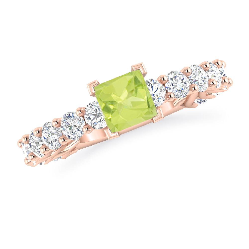 Rose Gold - Peridot