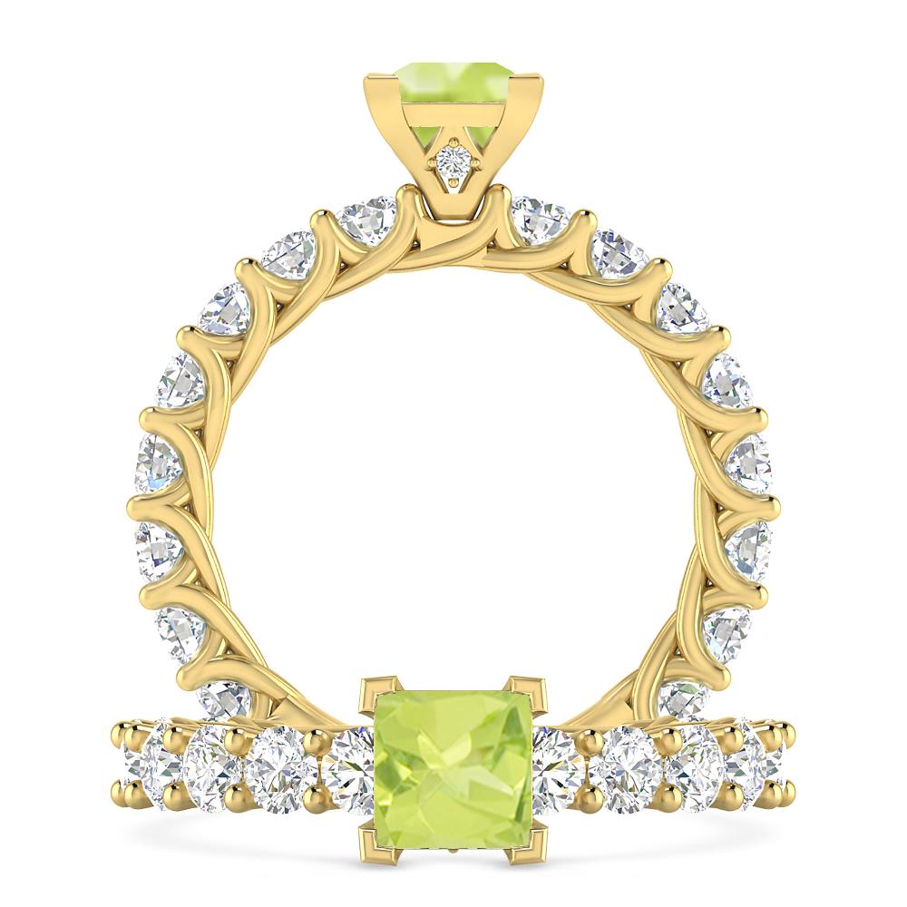 Yellow Gold - Peridot