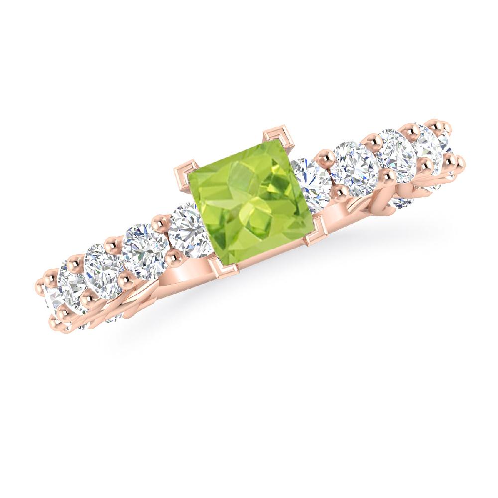 Rose Gold - Peridot