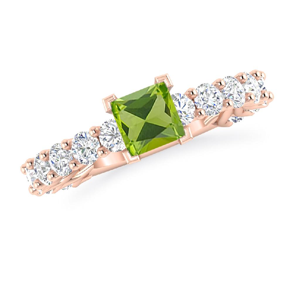 Rose Gold - Peridot