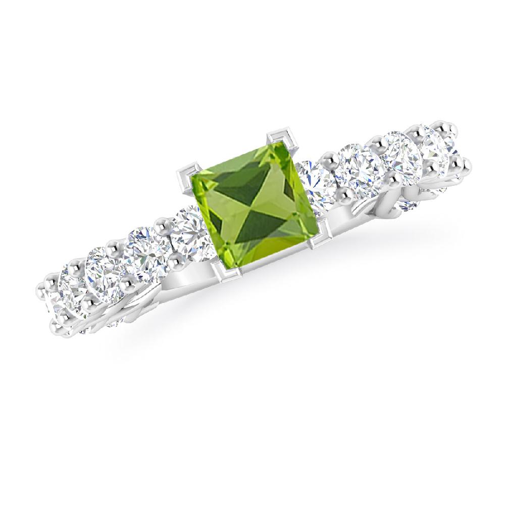 White Gold - Peridot