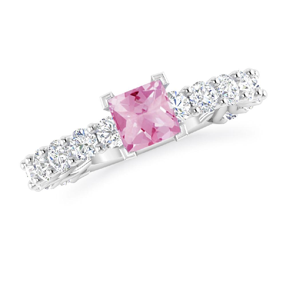 White Gold - Pink Tourmaline