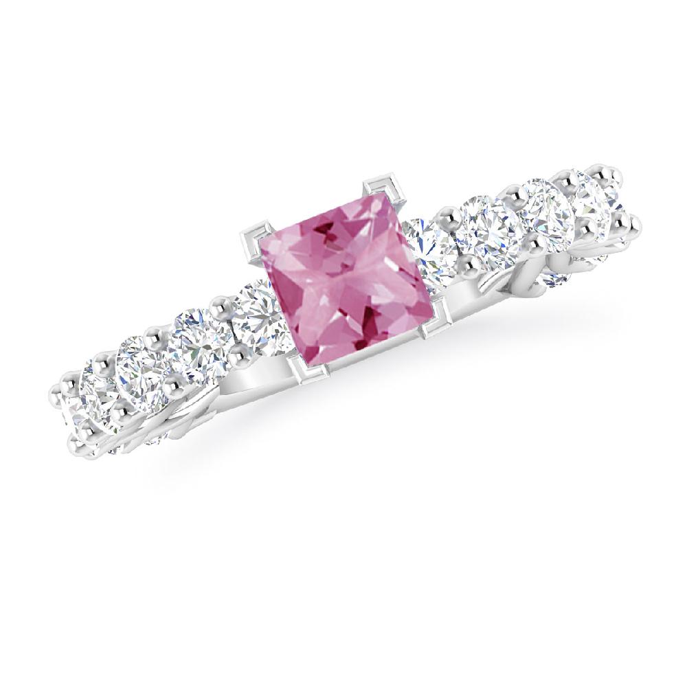 White Gold - Pink Tourmaline