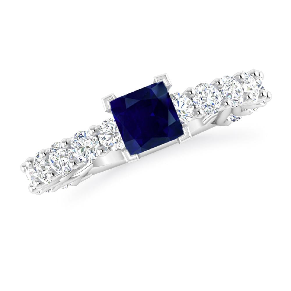 White Gold - Sapphire