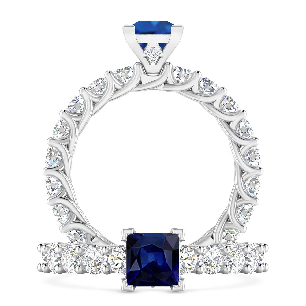 White Gold - Sapphire