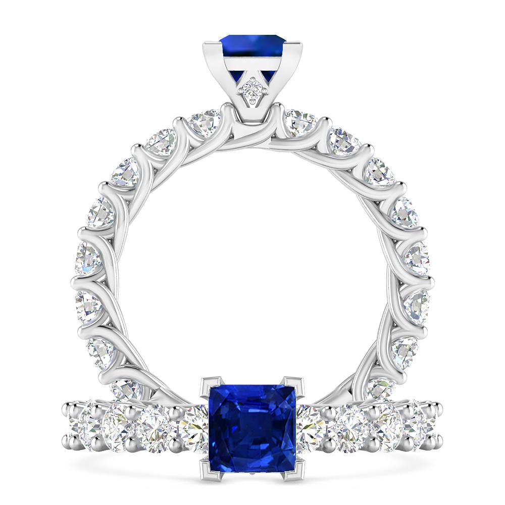 White Gold - Sapphire