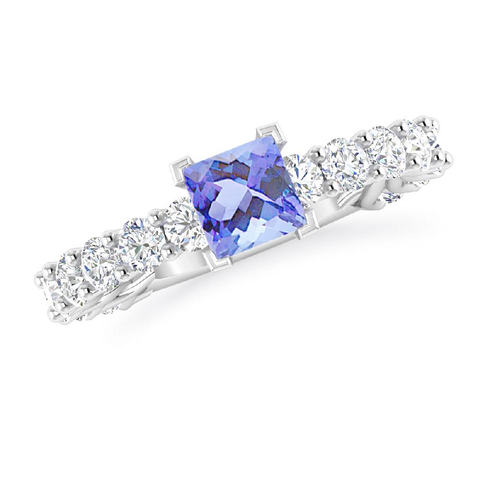 White Gold - Tanzanite