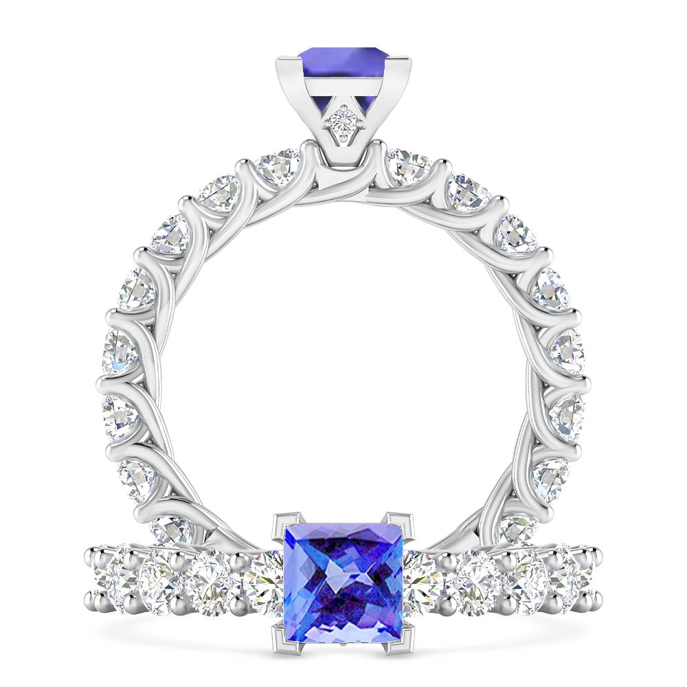 White Gold - Tanzanite