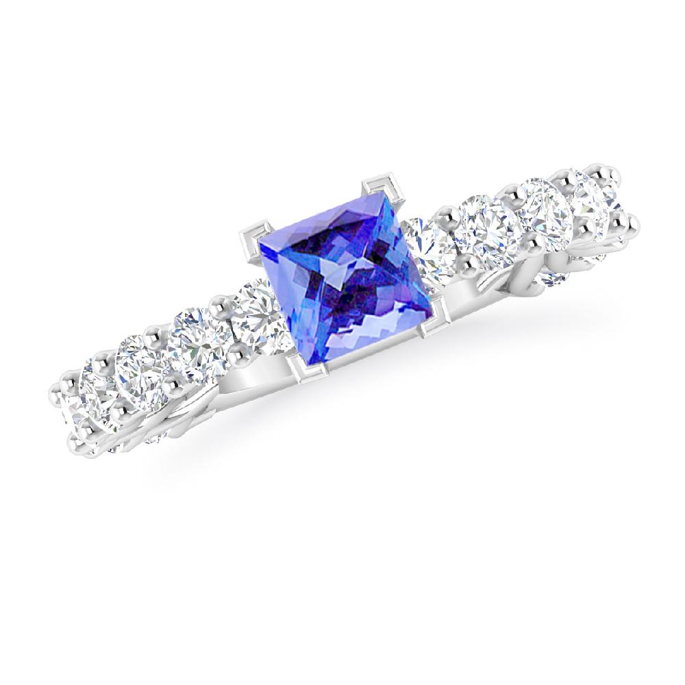 White Gold - Tanzanite