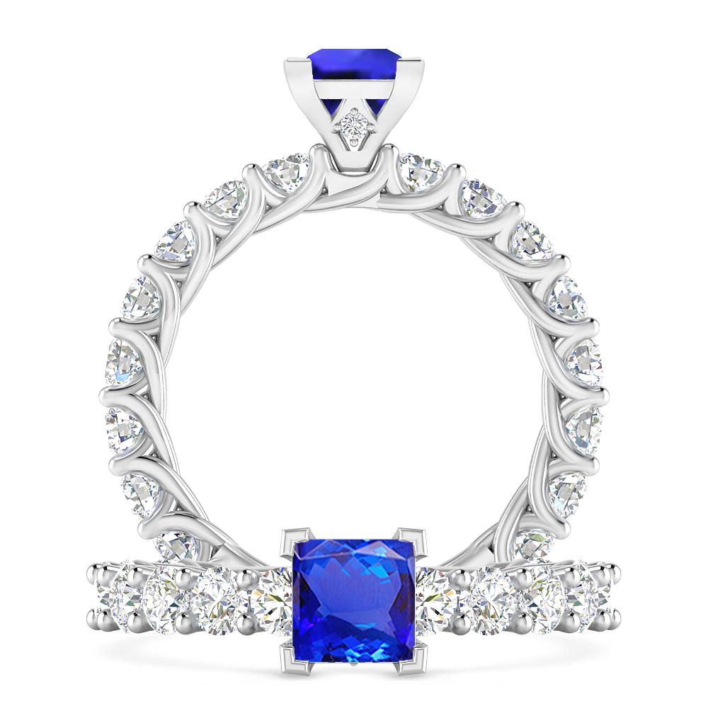 White Gold - Tanzanite