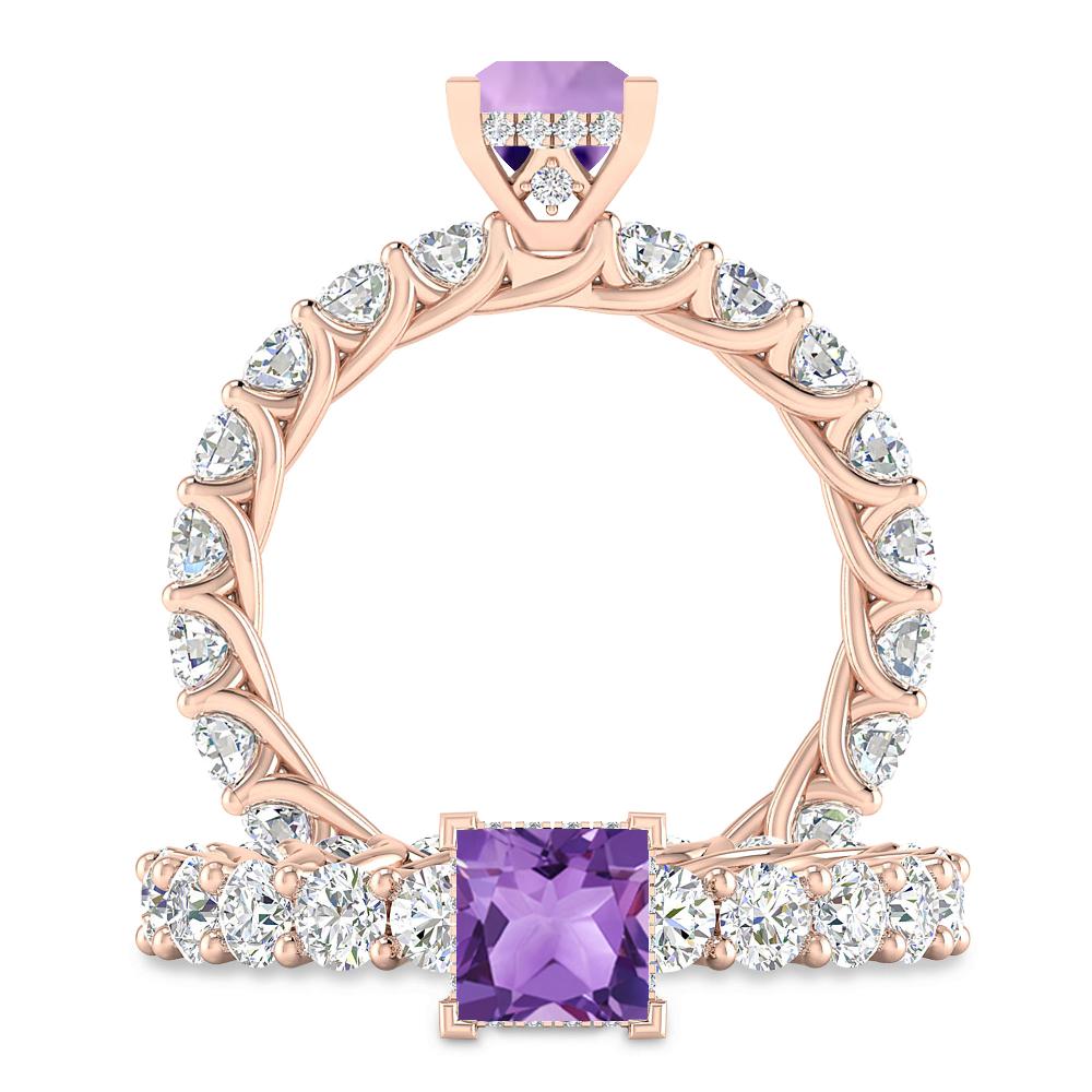 Rose Gold - Amethyst