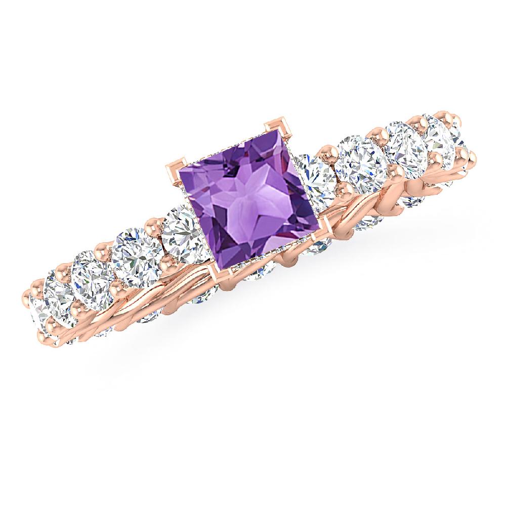Rose Gold - Amethyst