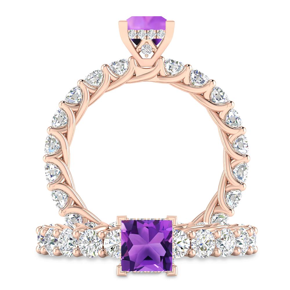 Rose Gold - Amethyst