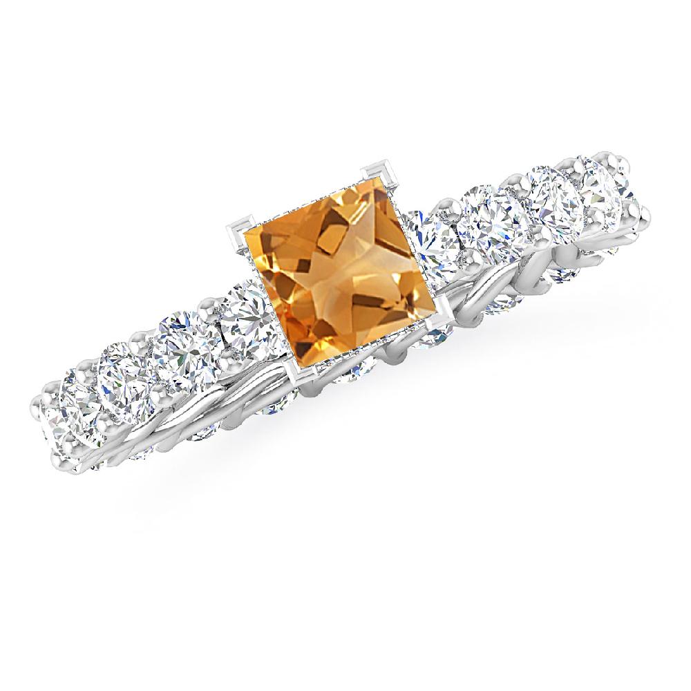 White Gold - Citrine