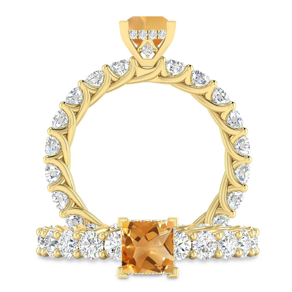 Yellow Gold - Citrine