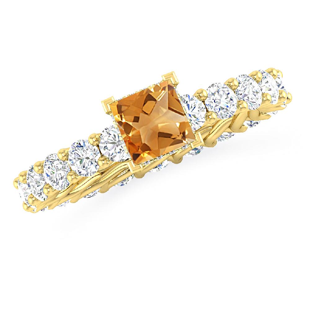Yellow Gold - Citrine
