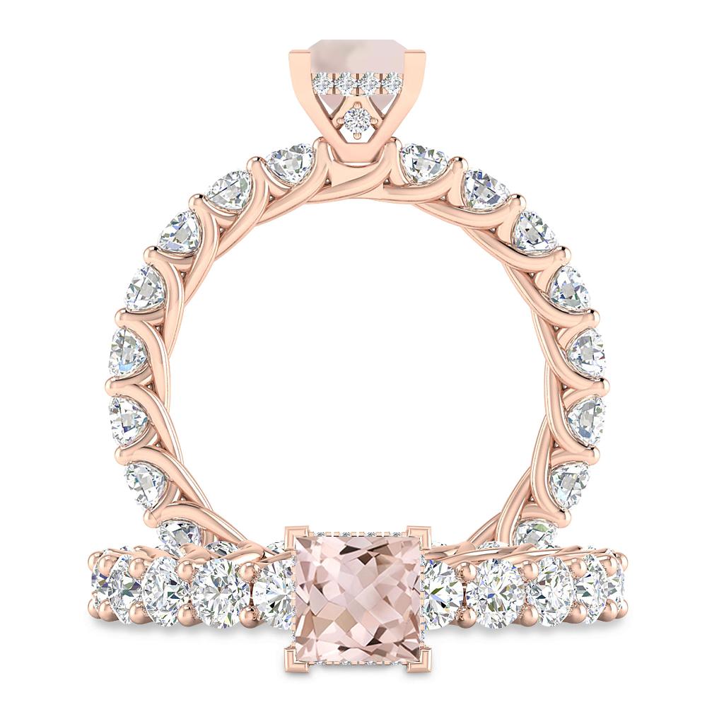 Rose Gold - Morganite