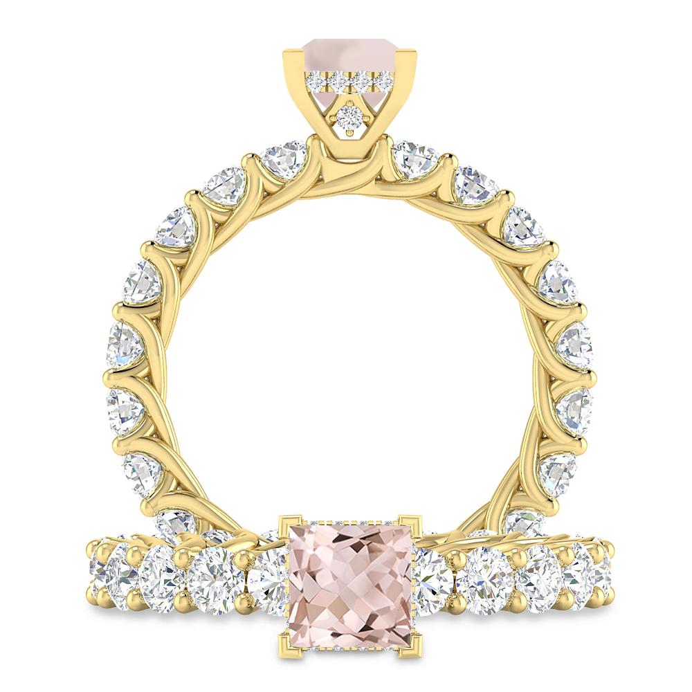 Yellow Gold - Morganite