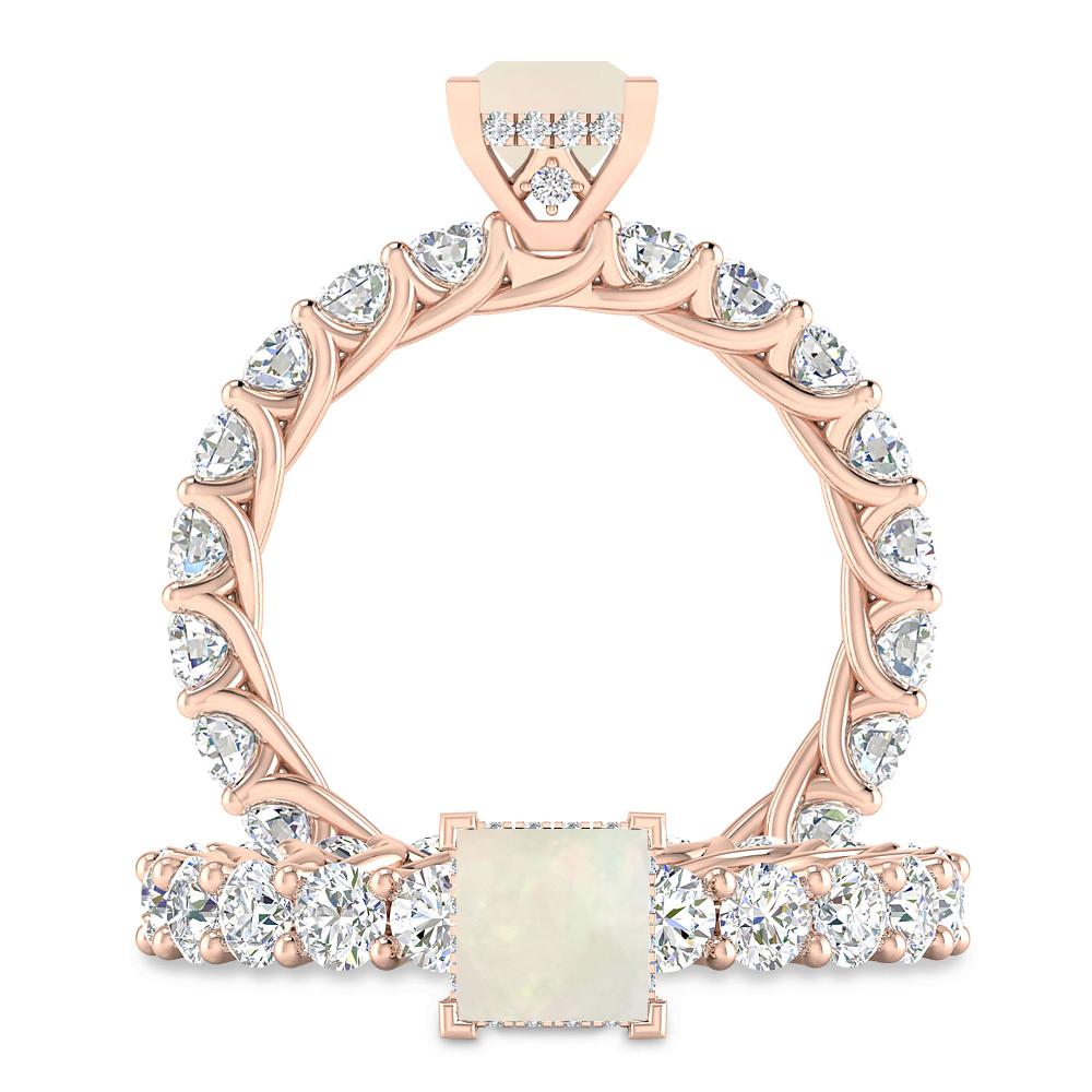 Rose Gold - Opal